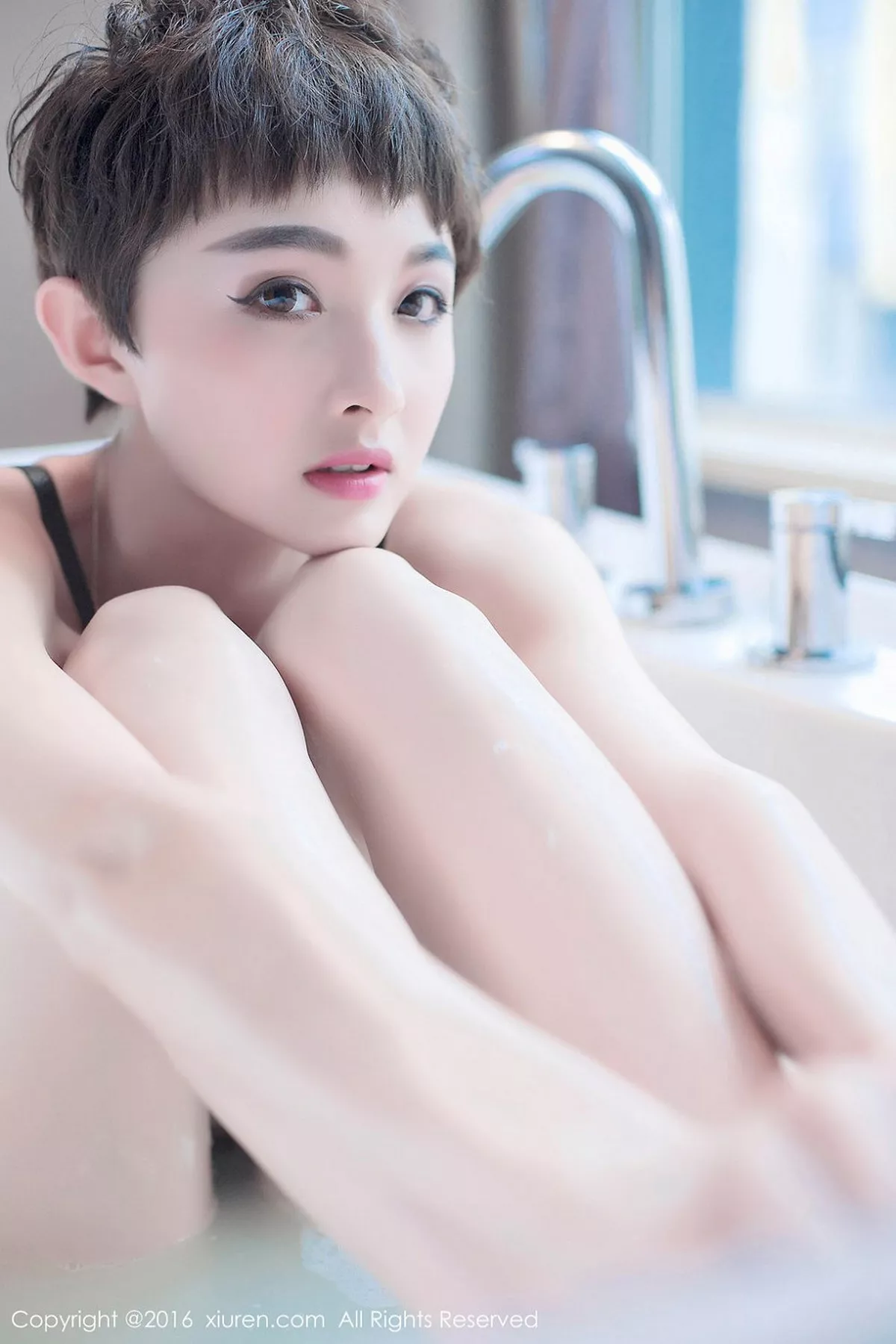 秀人集.com_[XiuRen秀人网]No.657_嫩模baby_kiki浴缸里性感黑色内衣秀白嫩豪乳诱惑写真70P