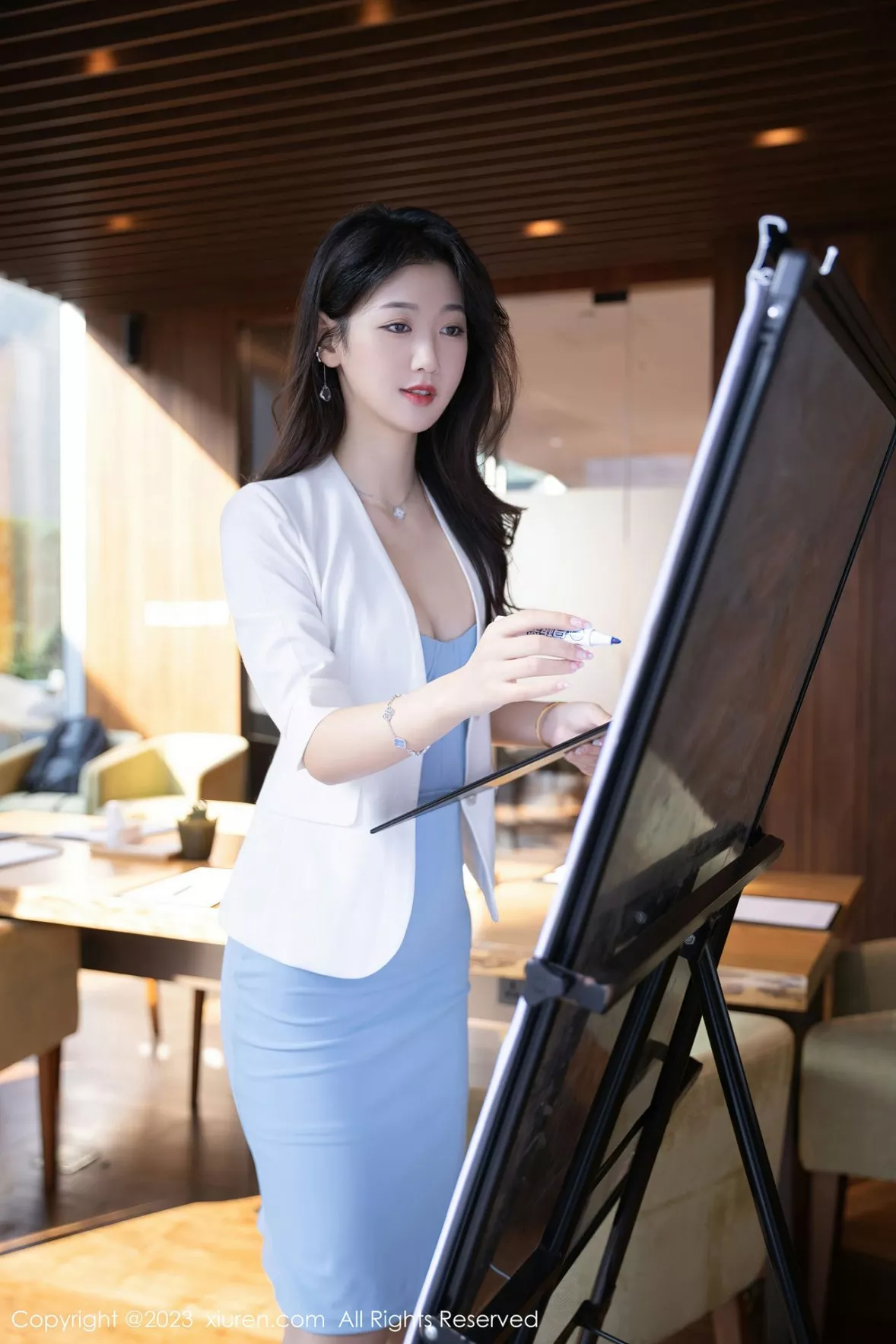 图片[8]-[XiuRen秀人网]第6368期唐安琪写真-秀人集
