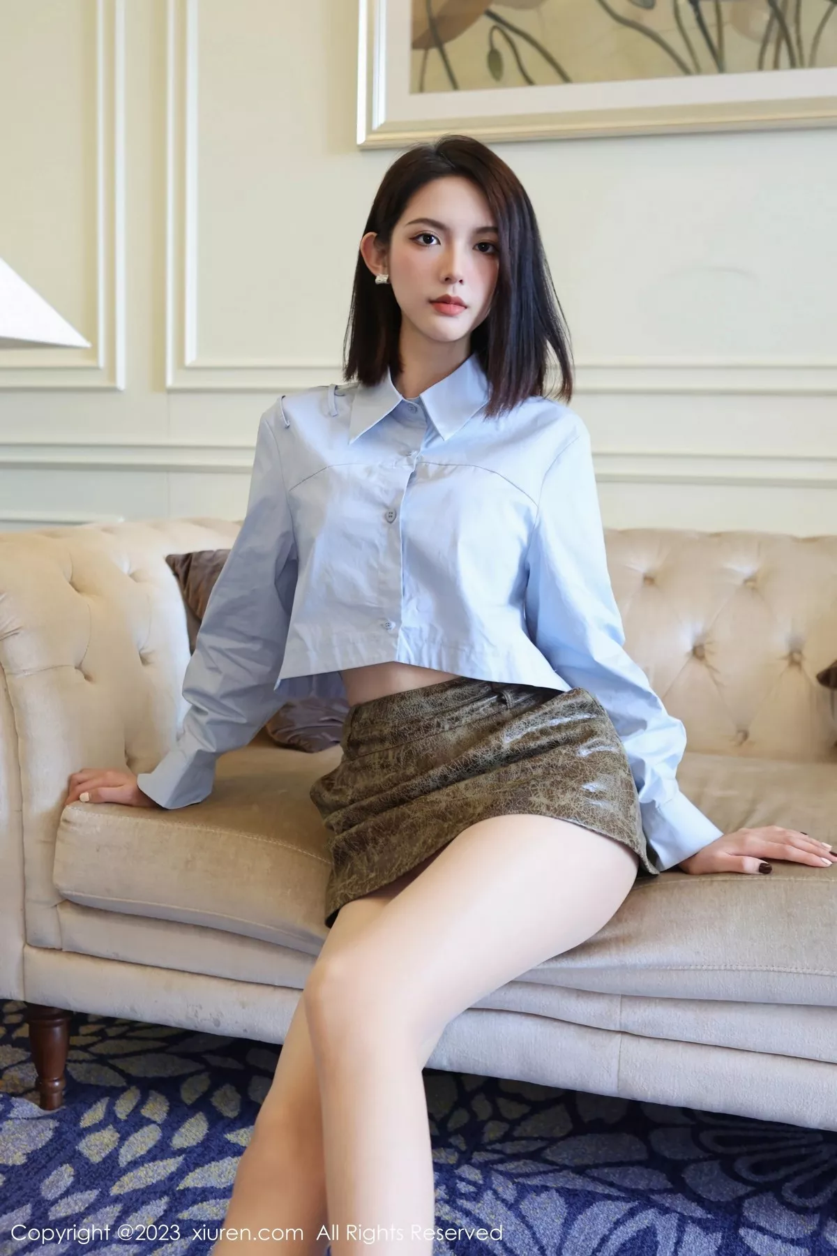 图片[2]-[XiuRen秀人网]第6661期乔一一写真-秀人集