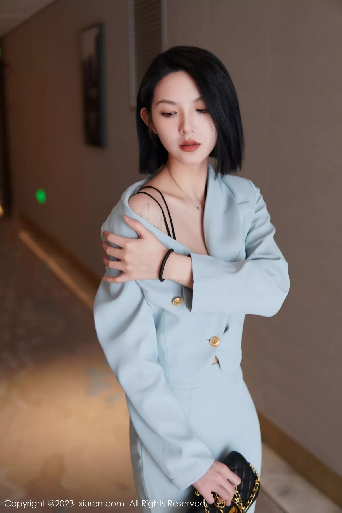 图片[3]-[XiuRen秀人网]第6885期乔一一写真-秀人集