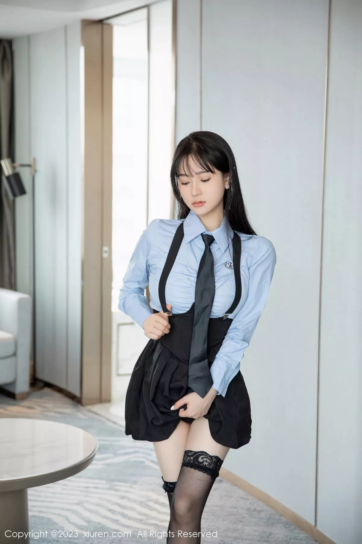 图片[7]-[XiuRen秀人网]第7140期柚琪写真-秀人集