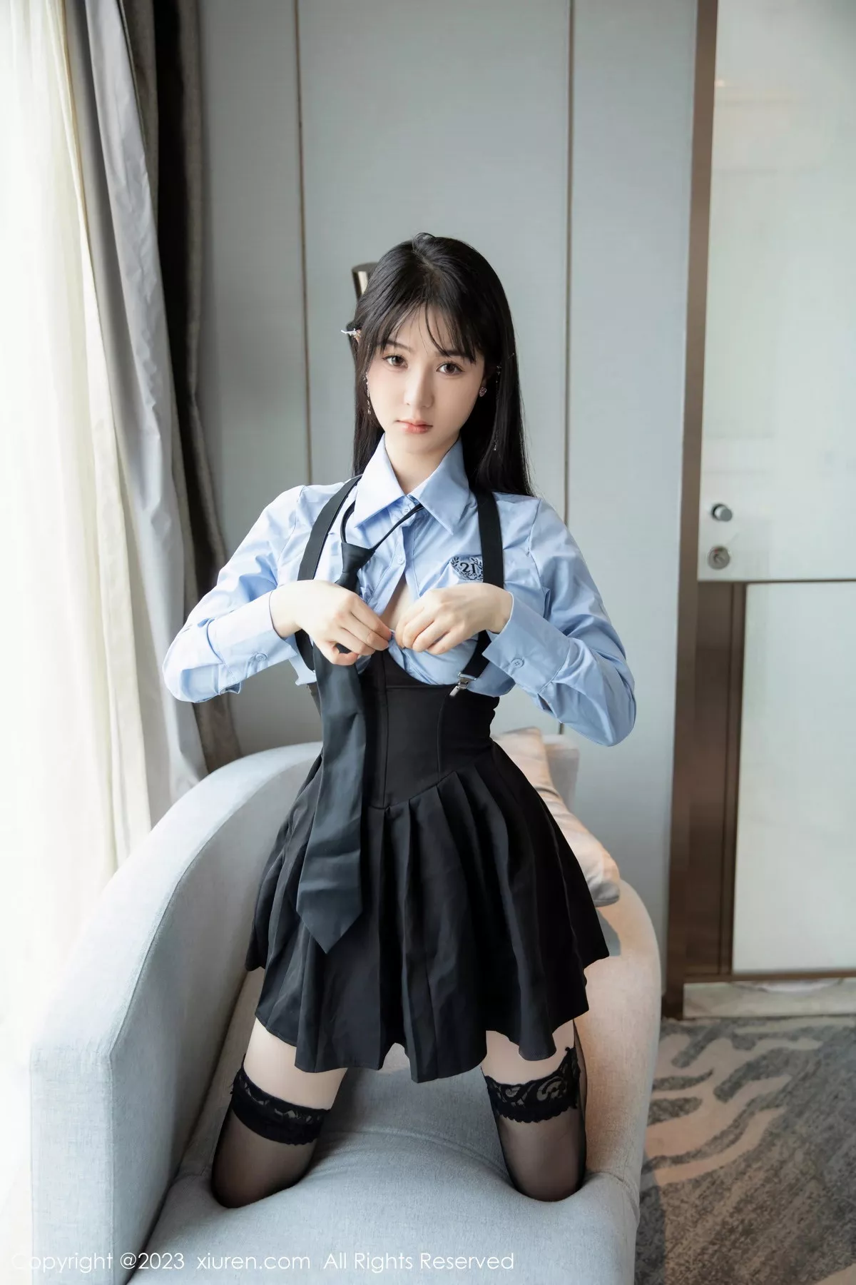 图片[28]-[XiuRen秀人网]第7140期柚琪写真-秀人集