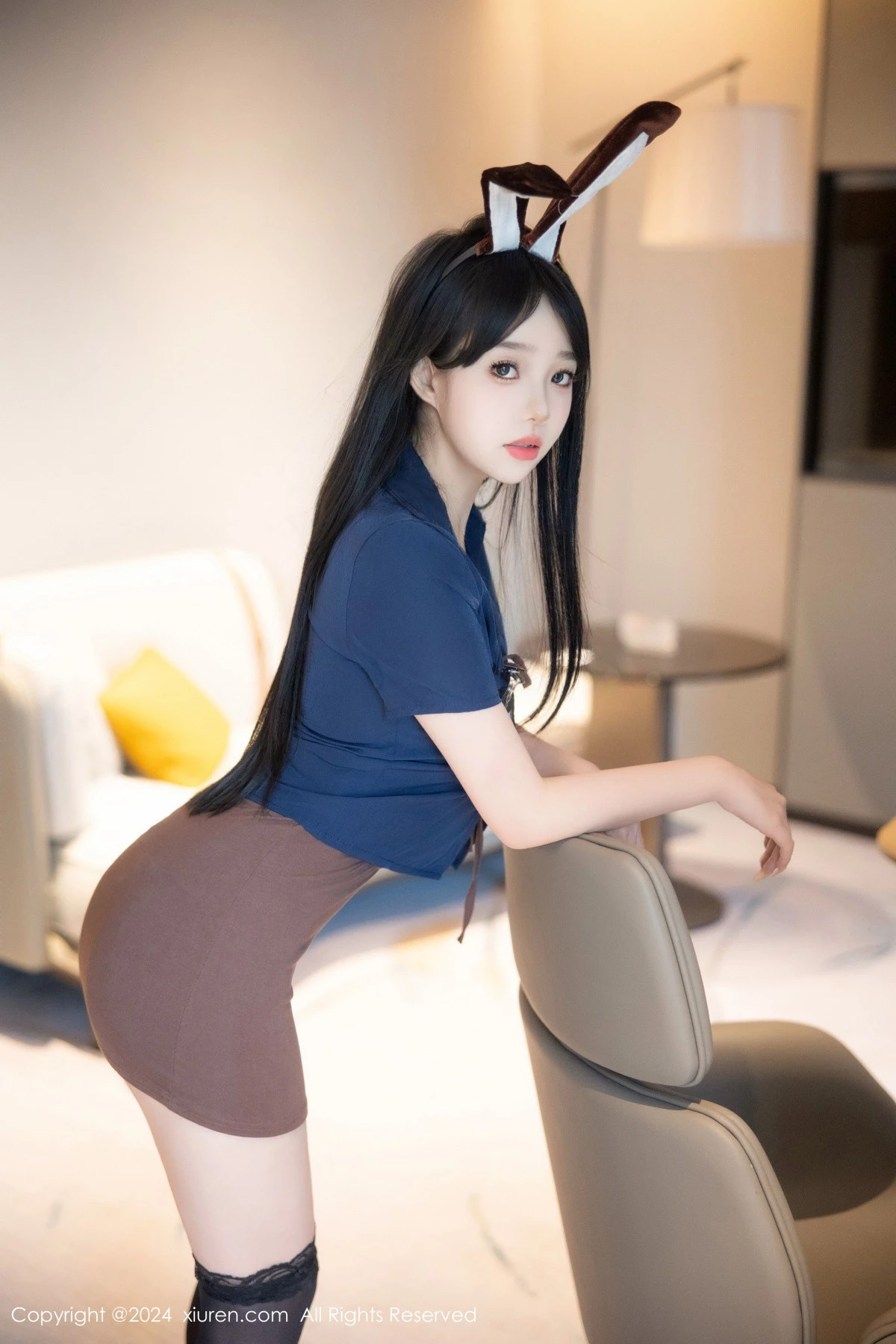 图片[3]-[XiuRen秀人网]第9083期黎秋秋写真-秀人集