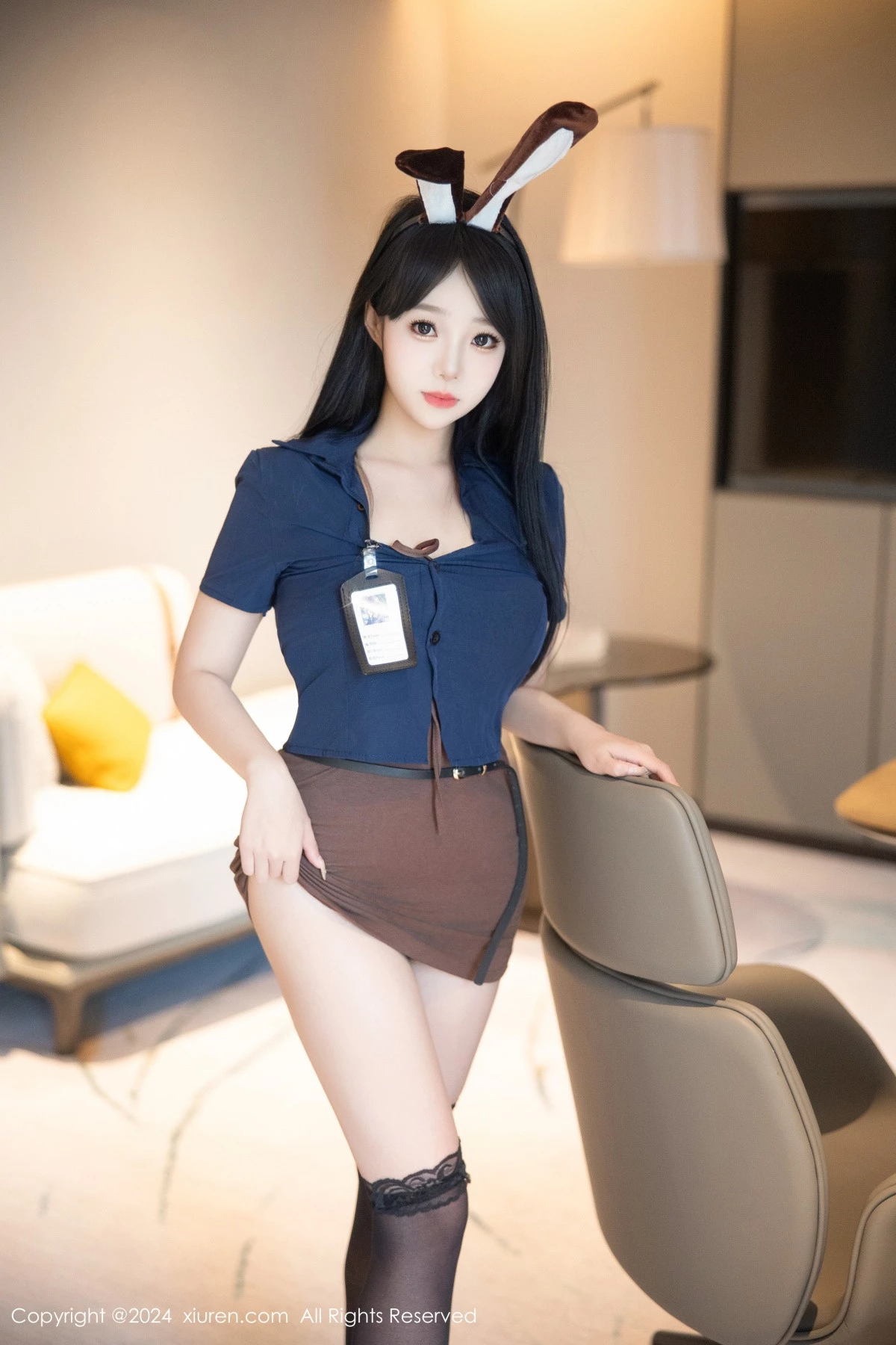 图片[4]-[XiuRen秀人网]第9083期黎秋秋写真-秀人集
